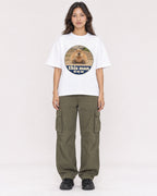 Mockup Boxy Heavyweight Tee White female full-body 02