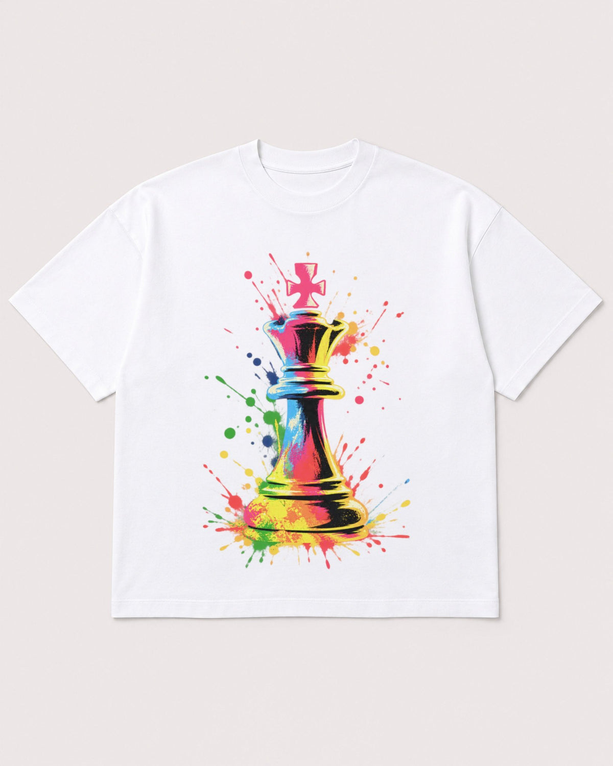 Mockup Boxy Heavyweight Tee White product