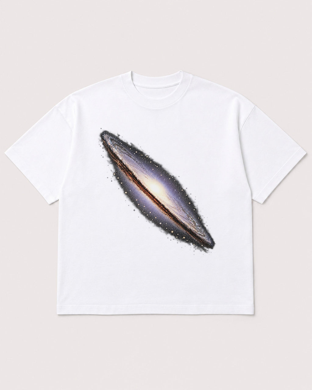 Mockup Boxy Heavyweight Tee White product