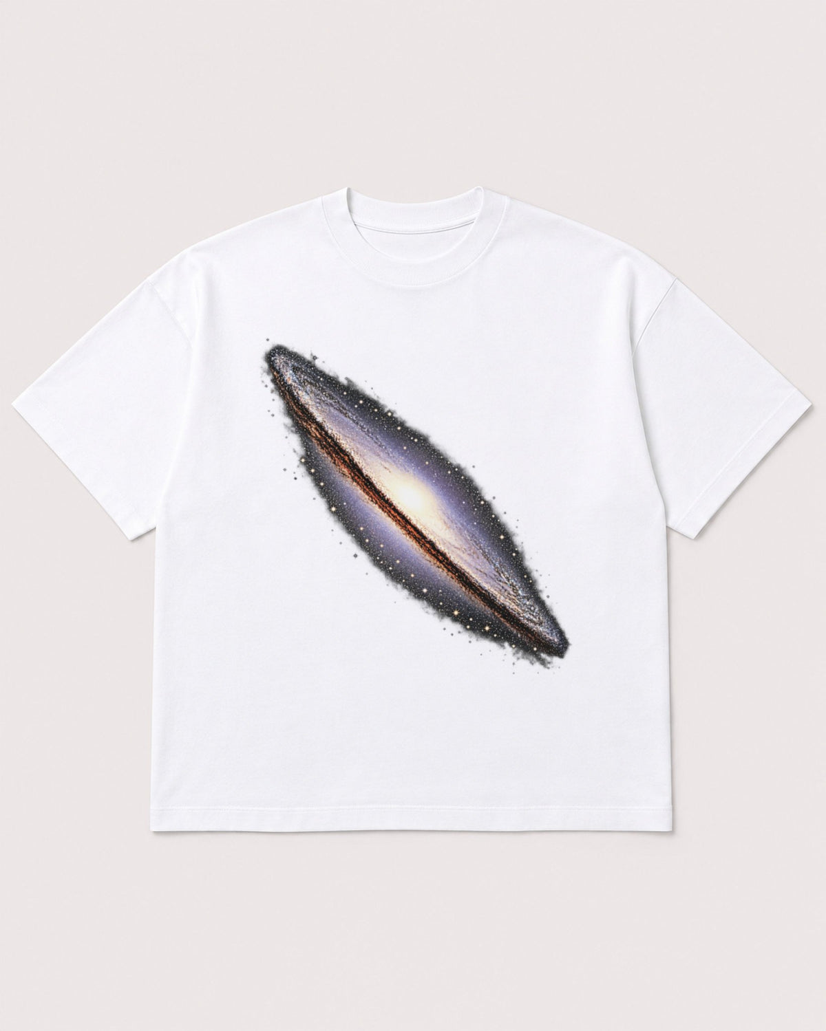 Mockup Boxy Heavyweight Tee White product
