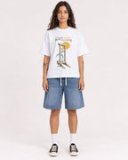 Mockup Boxy Heavyweight Tee White female full-body 06