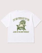 Mockup Boxy Heavyweight Tee White product