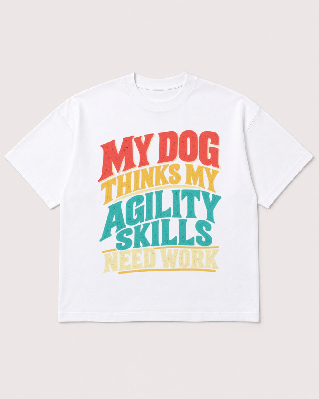 Mockup Boxy Heavyweight Tee White product