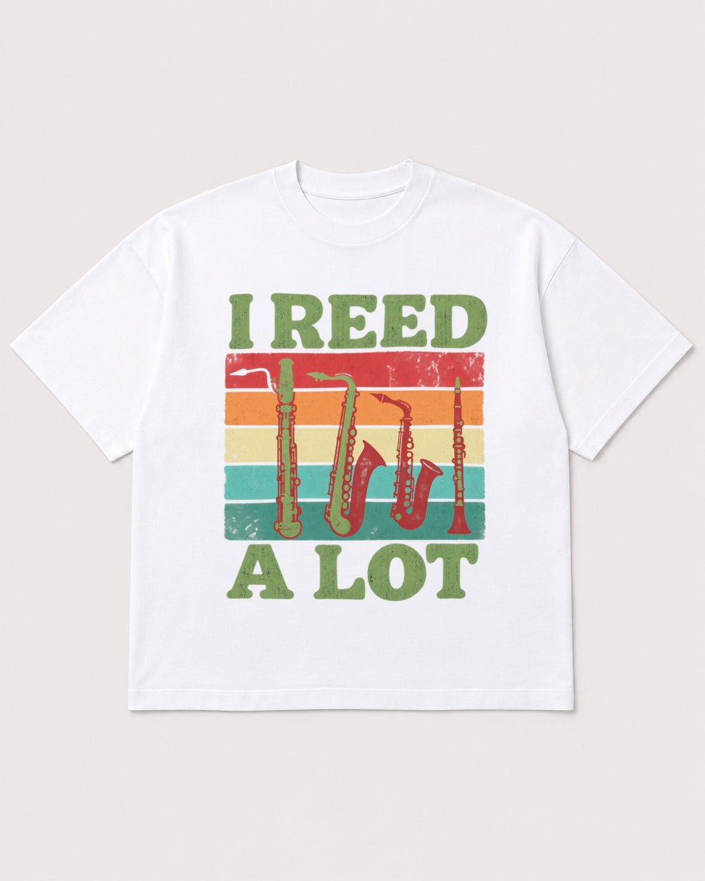 Mockup Boxy Heavyweight Tee White product