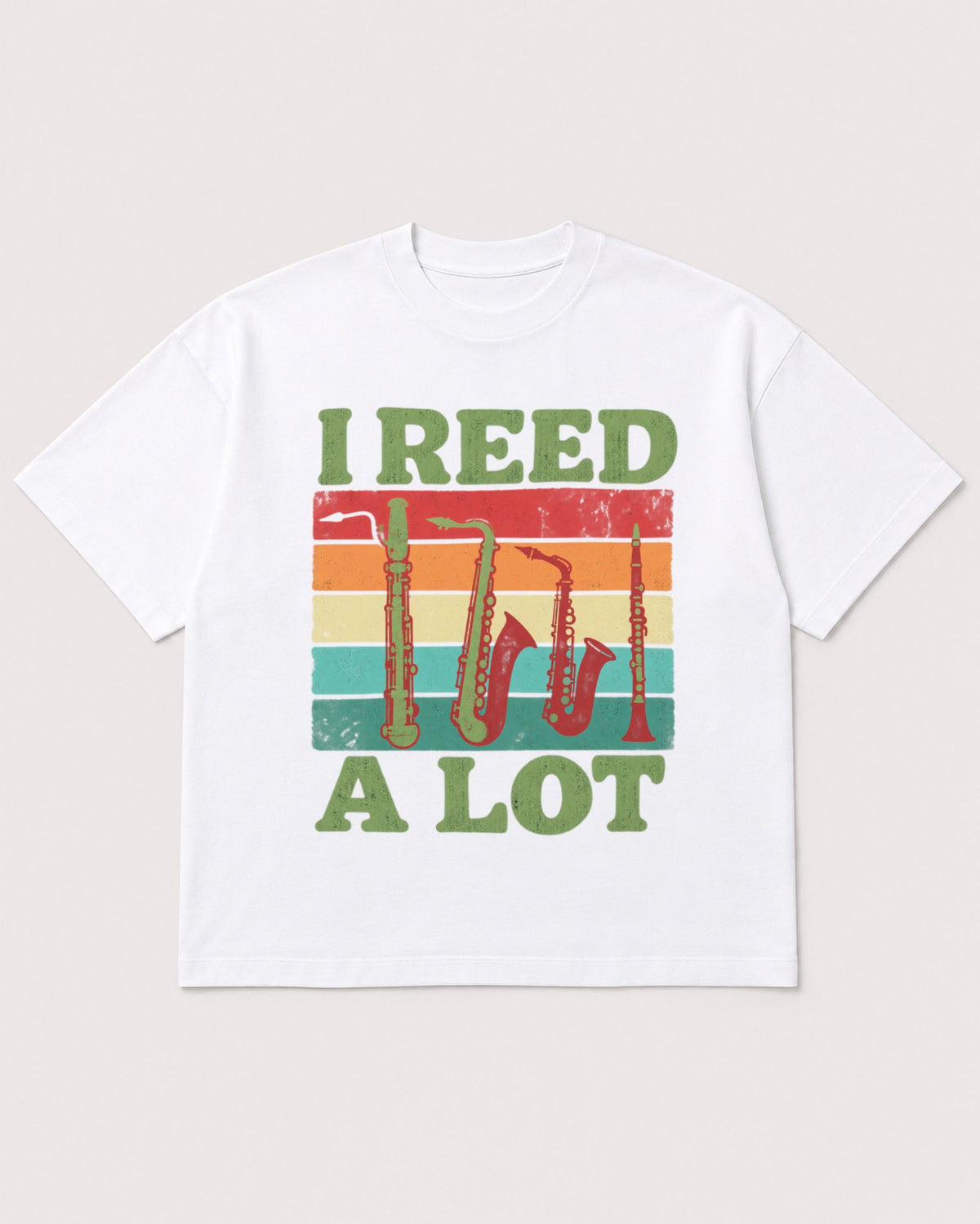 Mockup Boxy Heavyweight Tee White product