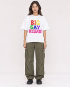 Mockup Boxy Heavyweight Tee White female full-body 02