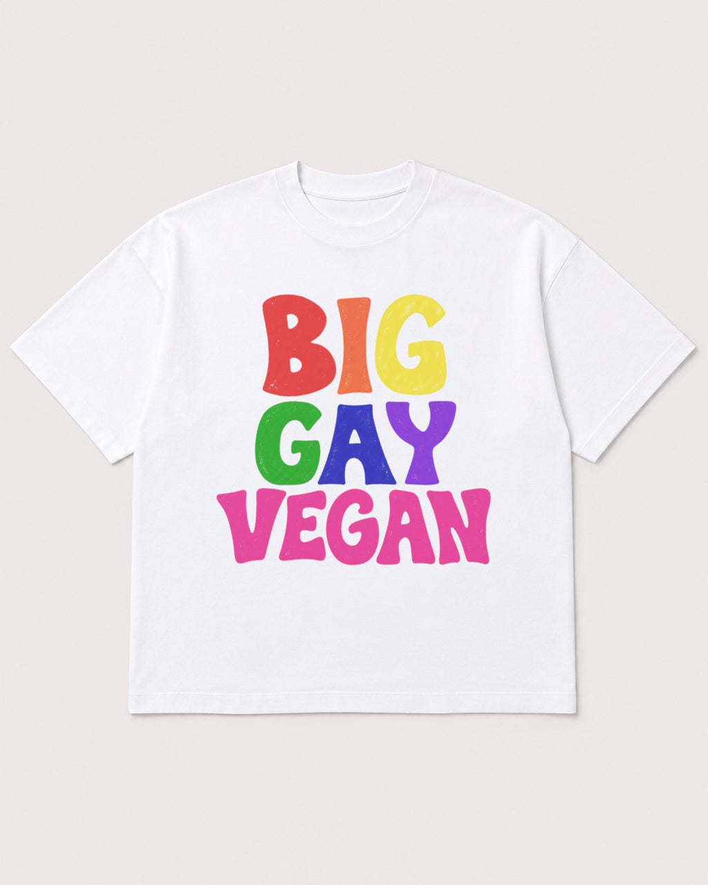 Mockup Boxy Heavyweight Tee White product