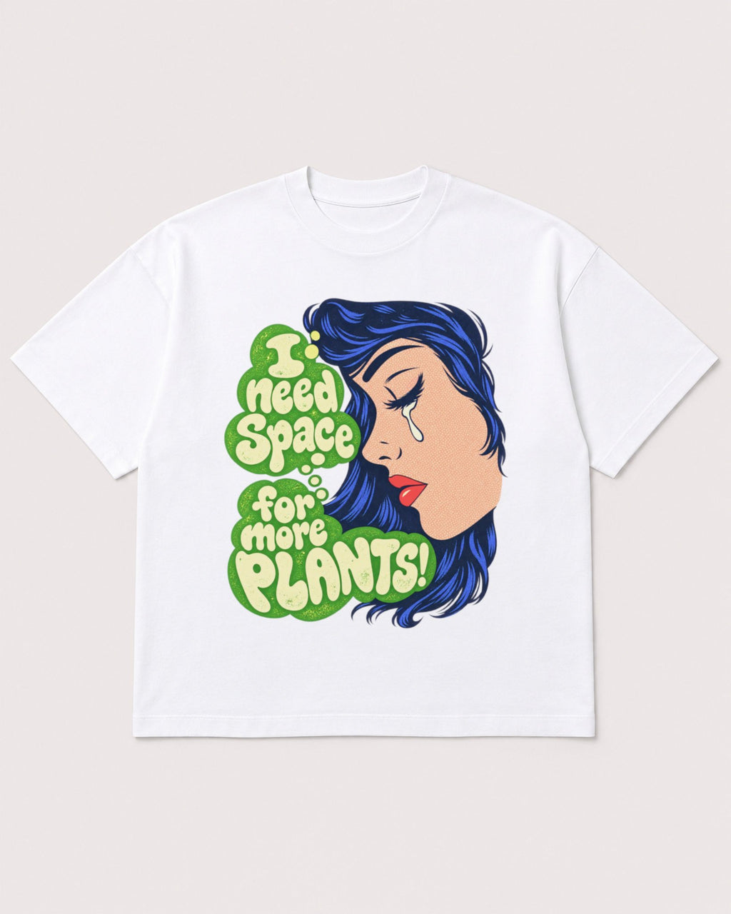 Mockup Boxy Heavyweight Tee White product