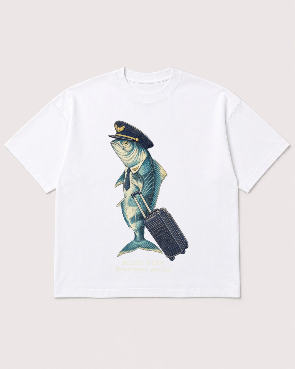 Mockup Boxy Heavyweight Tee White product