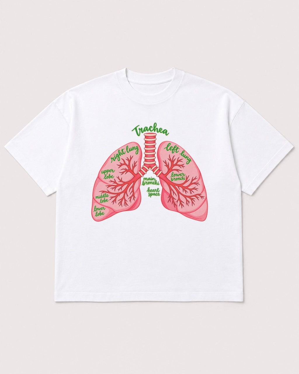 Mockup Boxy Heavyweight Tee White product