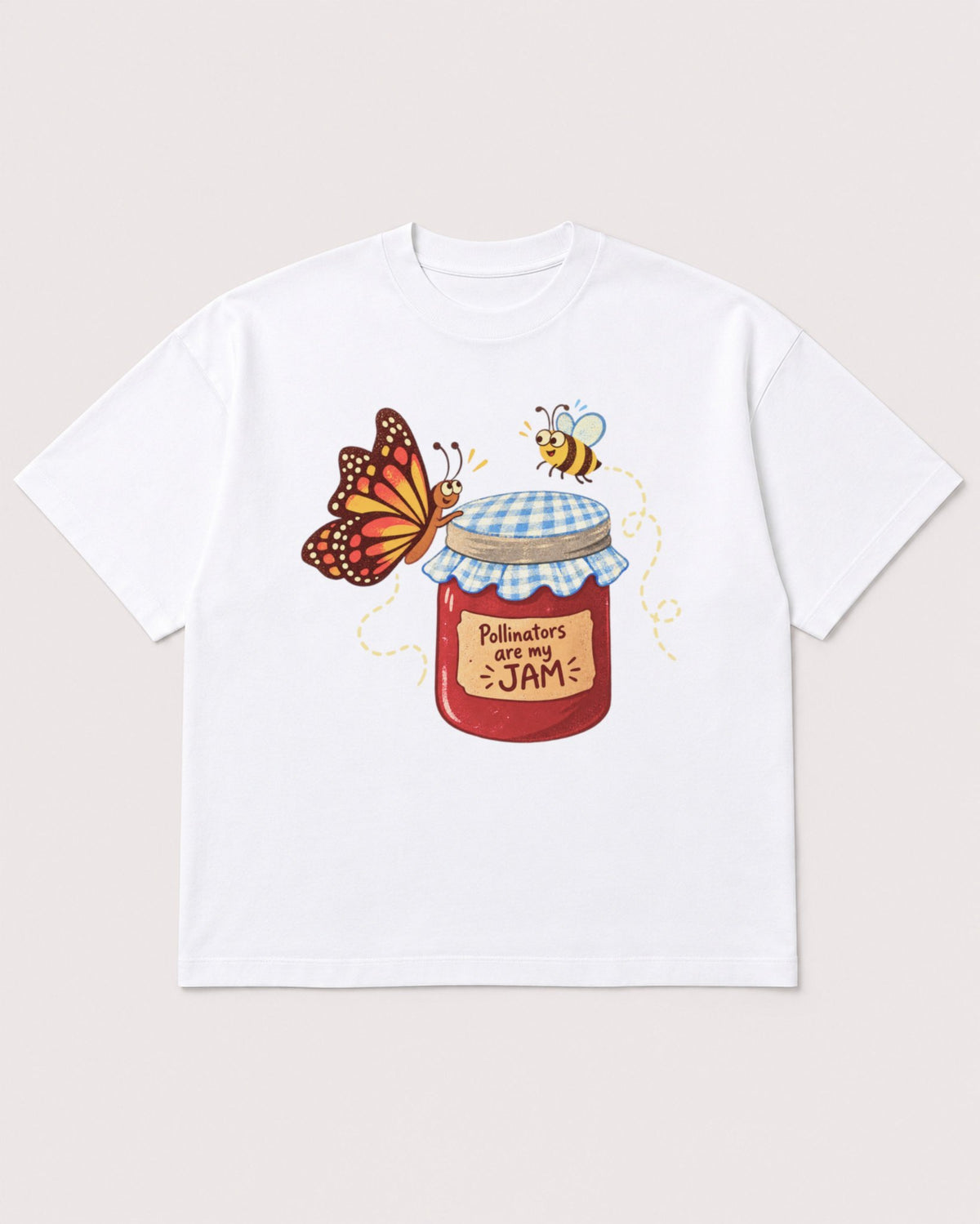 Mockup Boxy Heavyweight Tee White product