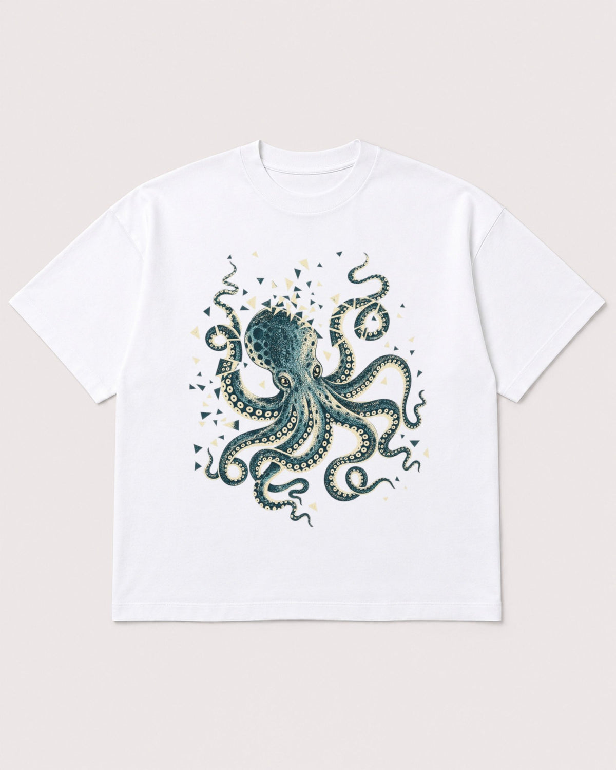 Mockup Boxy Heavyweight Tee White product