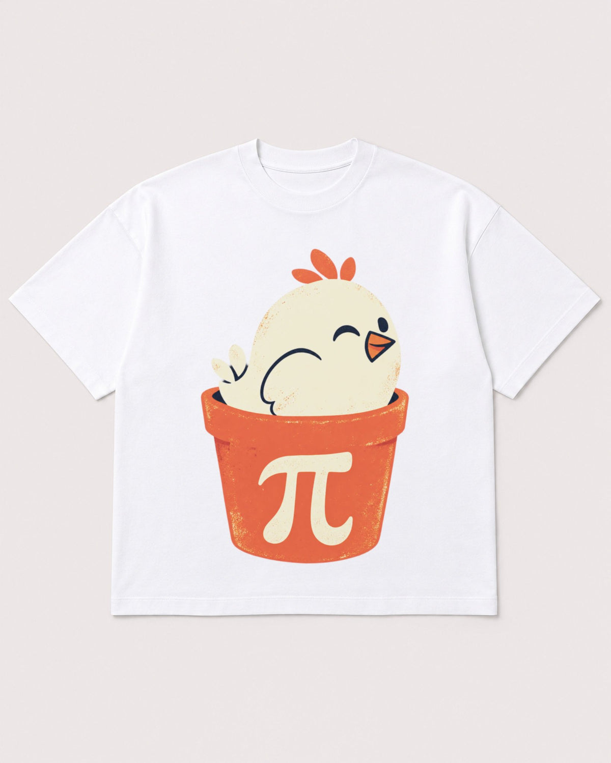 Mockup Boxy Heavyweight Tee White product