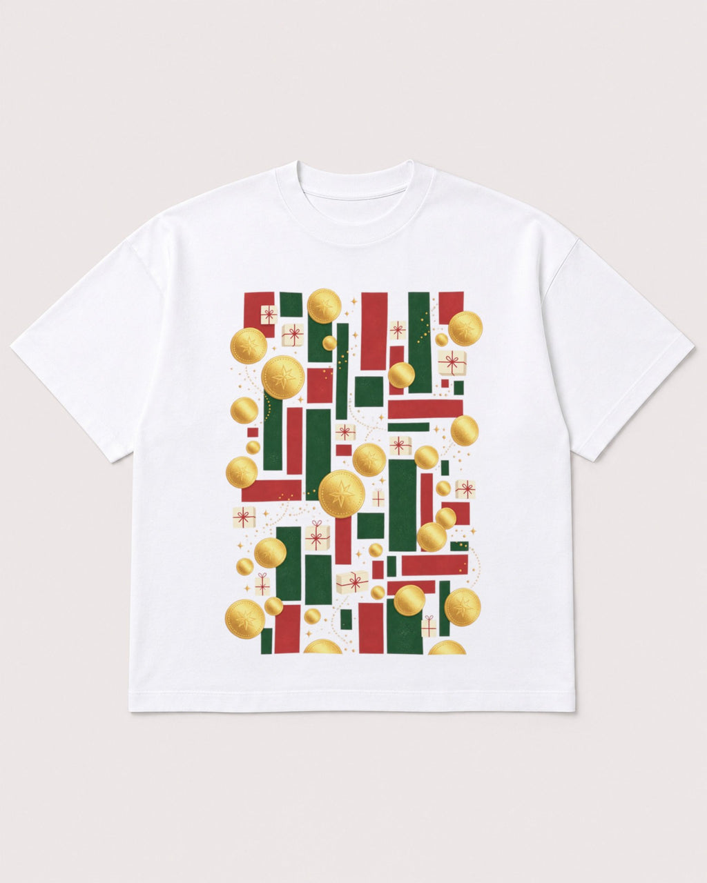 Mockup Boxy Heavyweight Tee White product