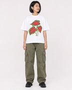 Mockup Boxy Heavyweight Tee White female full-body 32