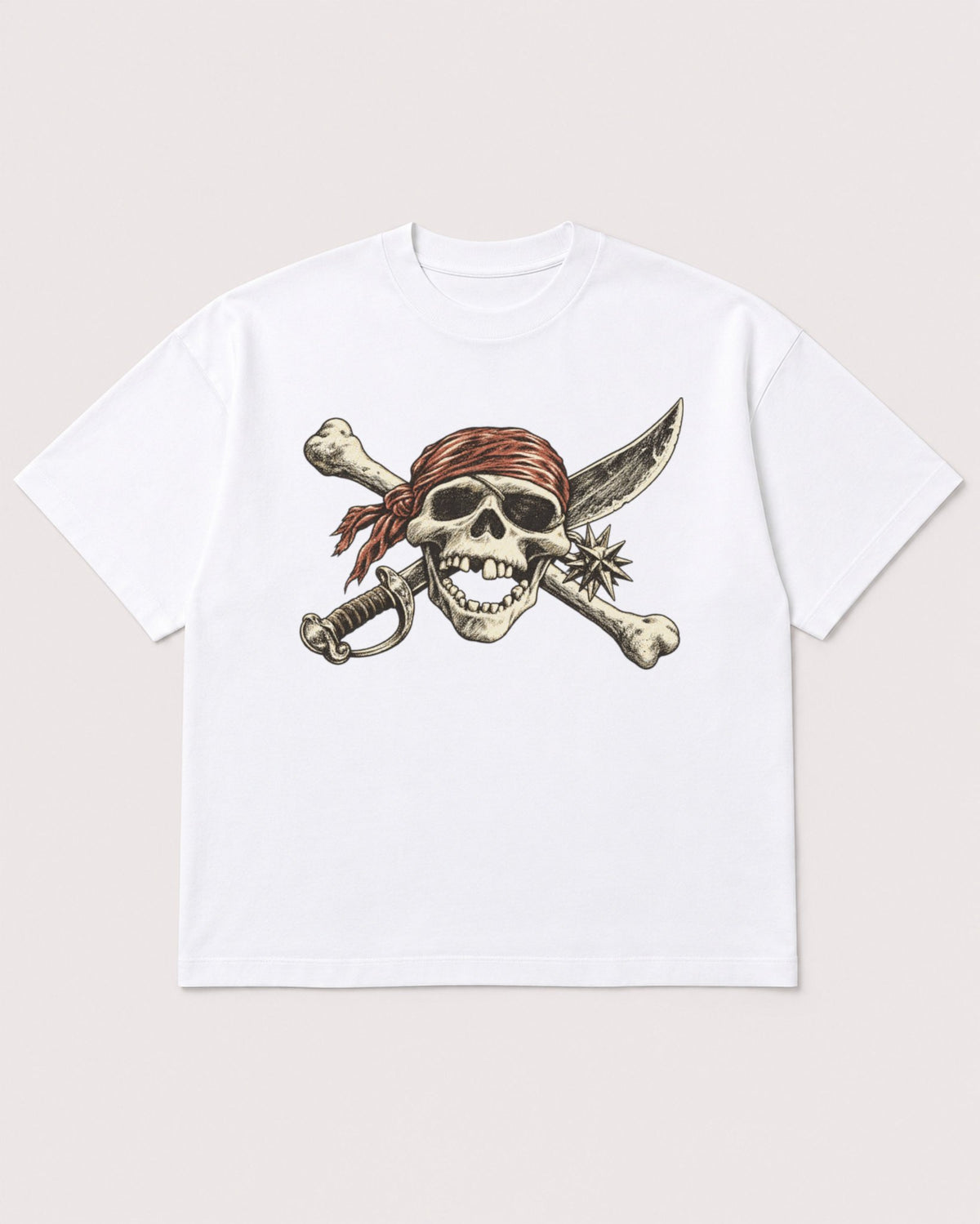 Mockup Boxy Heavyweight Tee White product