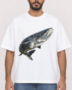 Mockup Boxy Heavyweight Tee White male close-up 07