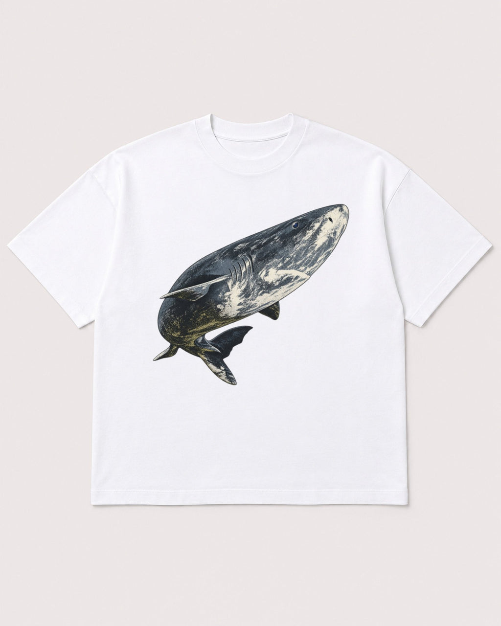 Mockup Boxy Heavyweight Tee White product