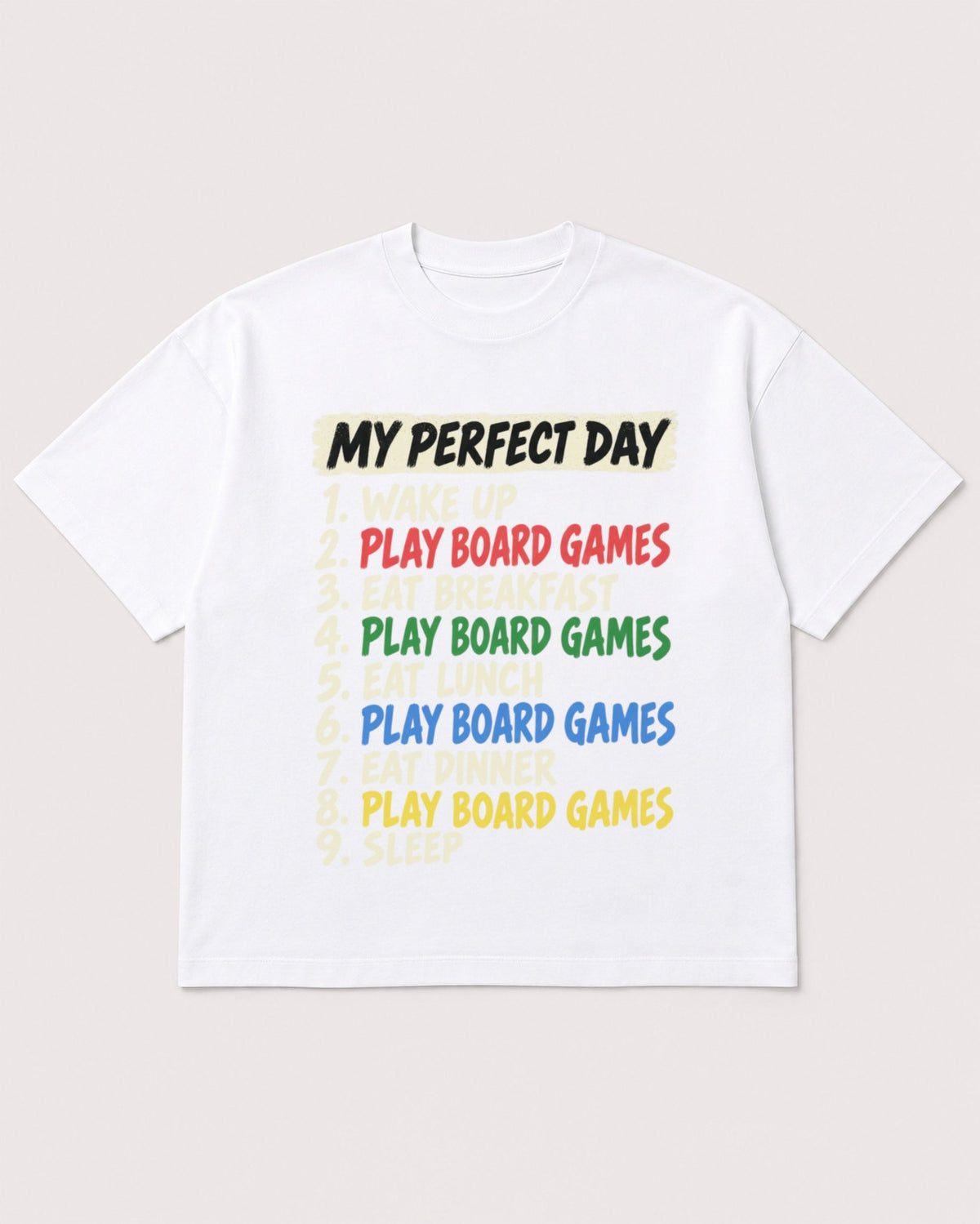 Mockup Boxy Heavyweight Tee White product