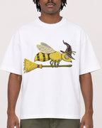 Mockup Boxy Heavyweight Tee White male close-up 04