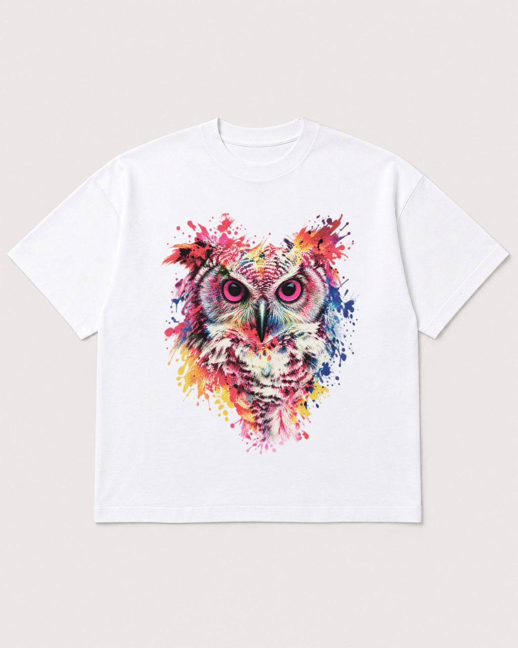 Mockup Boxy Heavyweight Tee White product