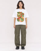 Mockup Boxy Heavyweight Tee White female full-body 02