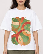 Mockup Boxy Heavyweight Tee White female close-up 02