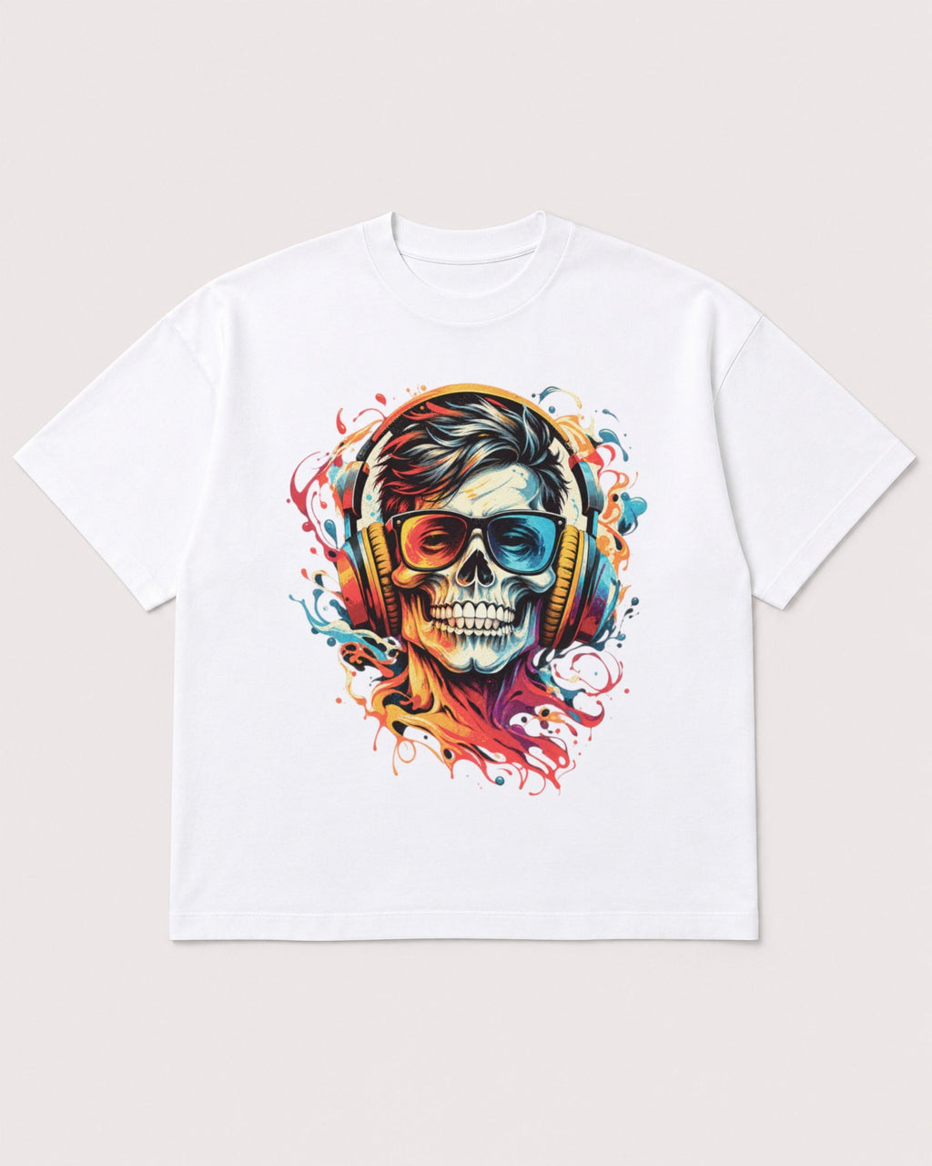 Mockup Boxy Heavyweight Tee White product