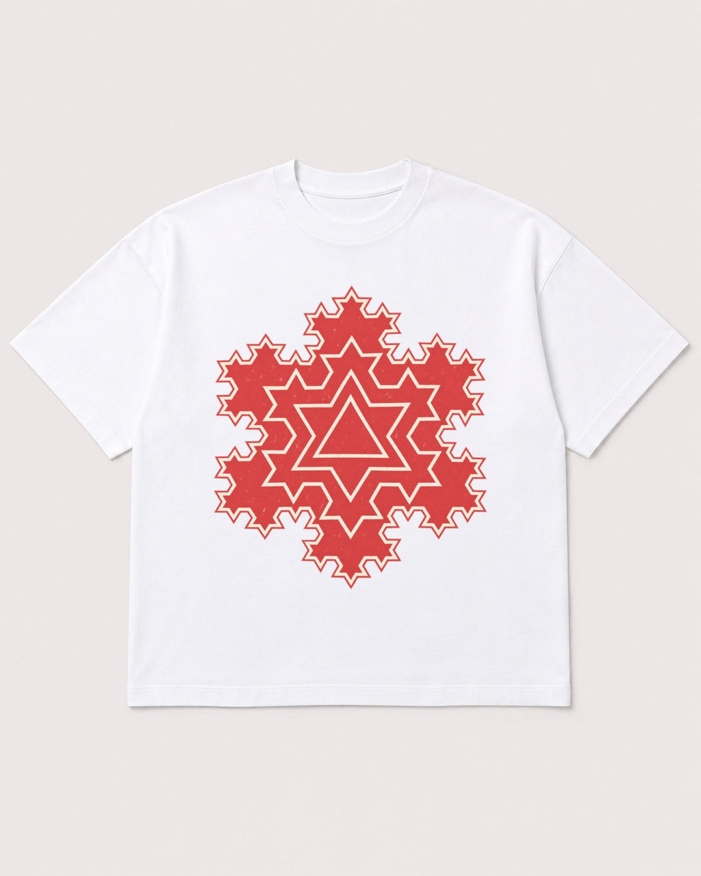 Mockup Boxy Heavyweight Tee White product