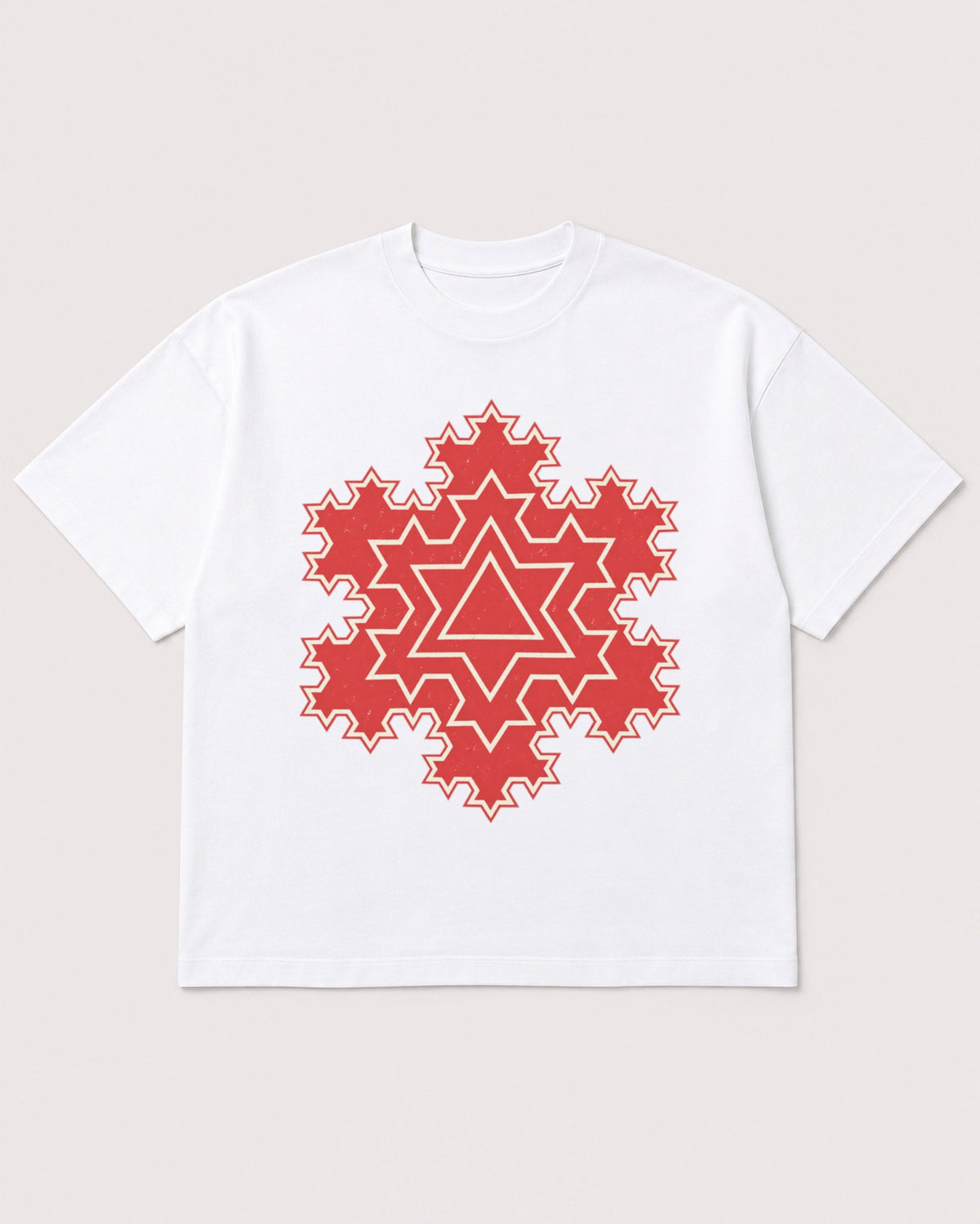 Mockup Boxy Heavyweight Tee White product
