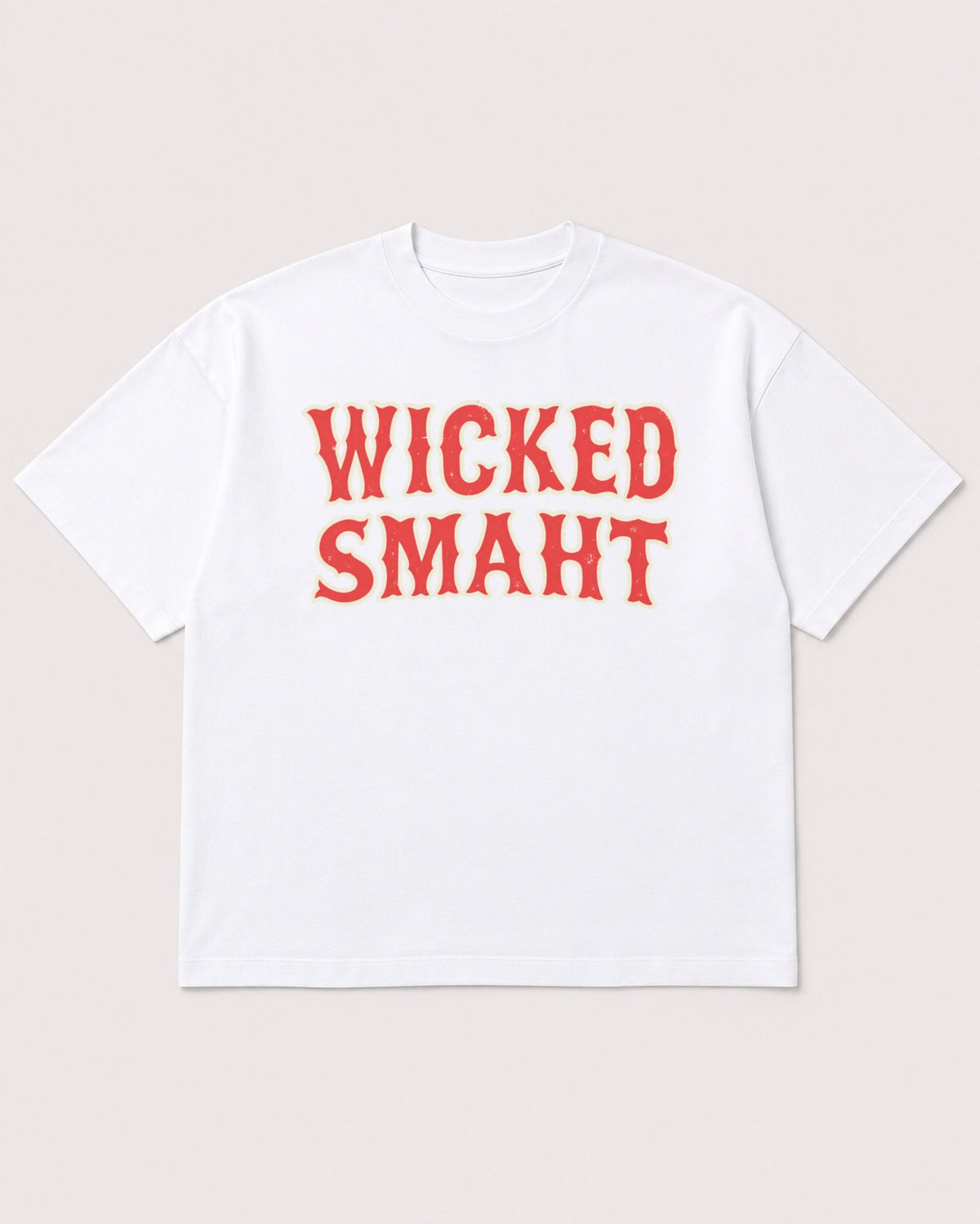 Mockup Boxy Heavyweight Tee White product