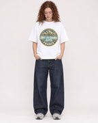 Mockup Boxy Heavyweight Tee White female full-body 09