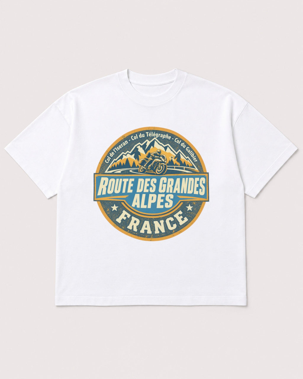 Mockup Boxy Heavyweight Tee White product