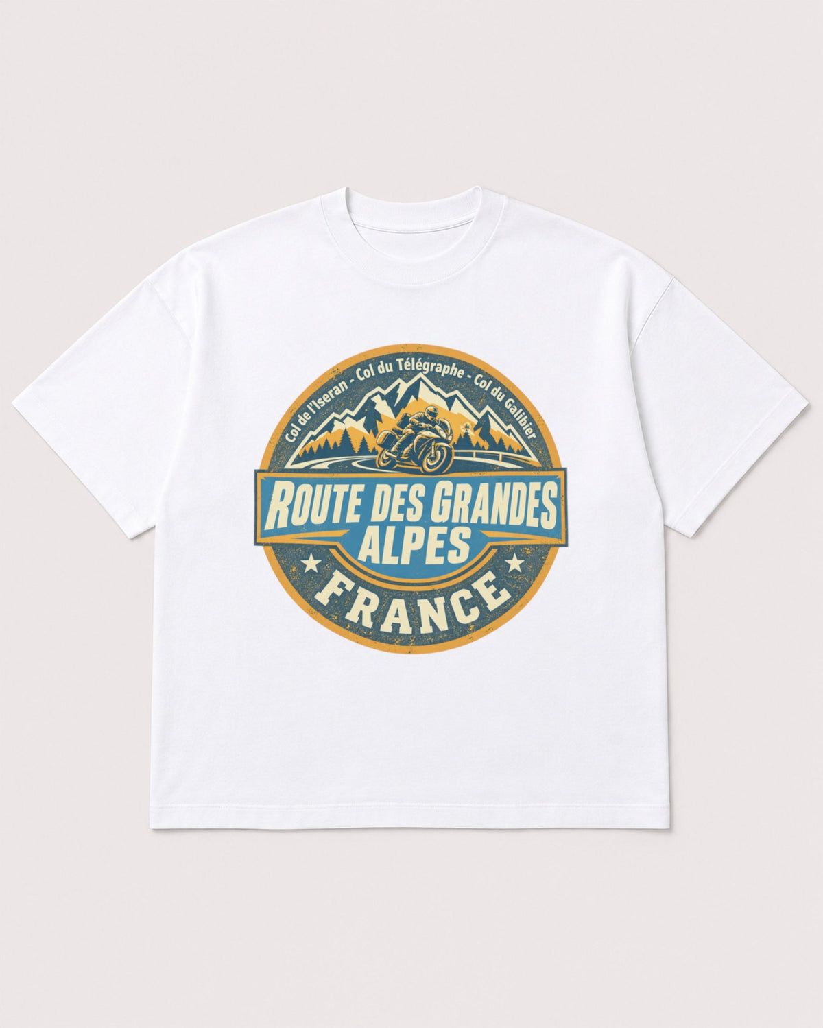Mockup Boxy Heavyweight Tee White product