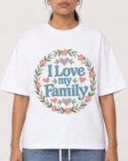 Mockup Boxy Heavyweight Tee White female close-up 16