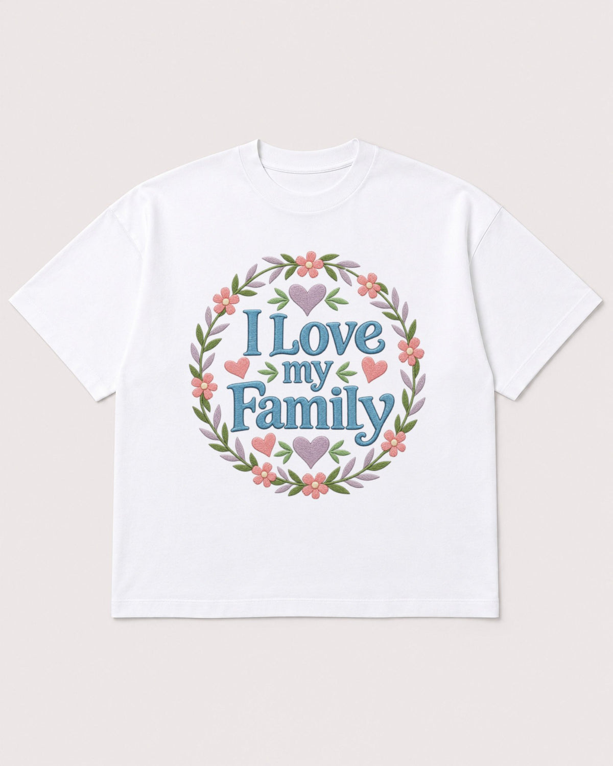 Mockup Boxy Heavyweight Tee White product