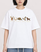 Mockup Boxy Heavyweight Tee White female close-up 11