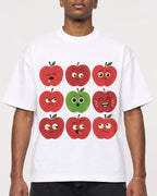 Mockup Boxy Heavyweight Tee White male close-up 15