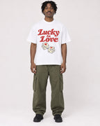Mockup Boxy Heavyweight Tee White male full-body 04