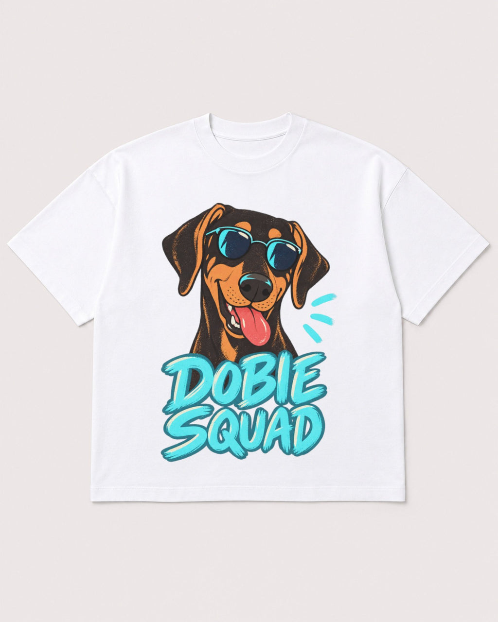 Mockup Boxy Heavyweight Tee White product