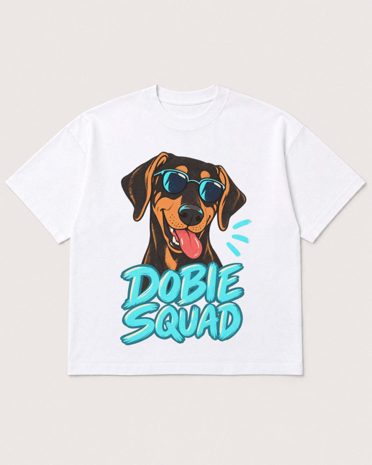 Mockup Boxy Heavyweight Tee White product