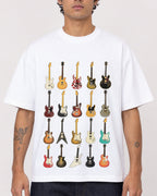 Mockup Boxy Heavyweight Tee White male close-up 06