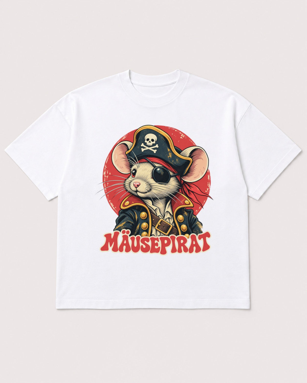 Mockup Boxy Heavyweight Tee White product