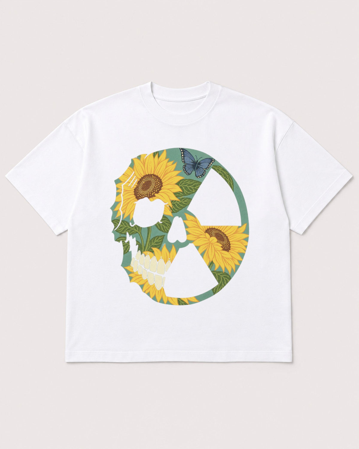 Mockup Boxy Heavyweight Tee White product