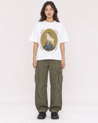 Mockup Boxy Heavyweight Tee White female full-body 02