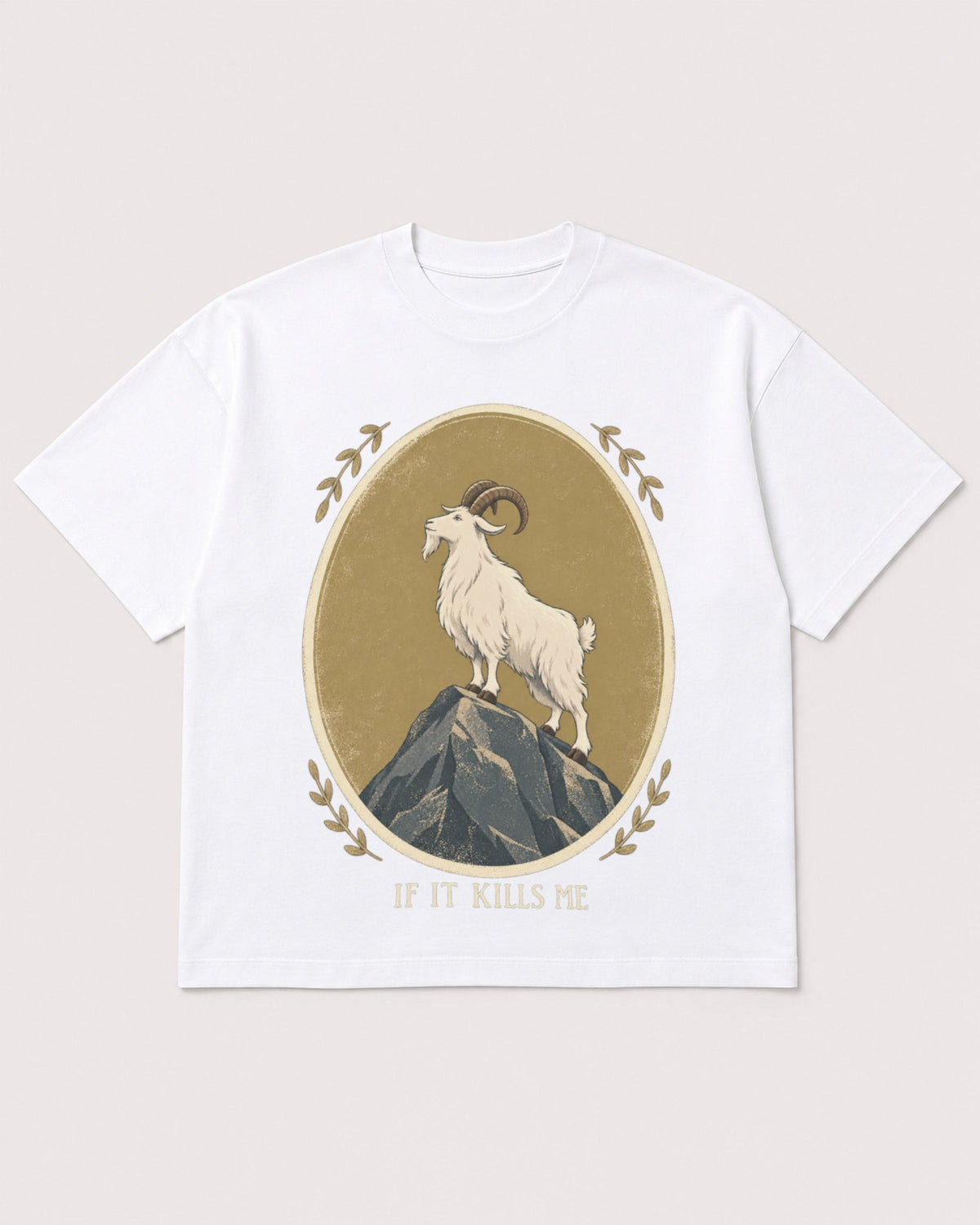 Mockup Boxy Heavyweight Tee White product