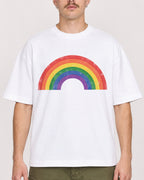 Mockup Boxy Heavyweight Tee White male close-up 39