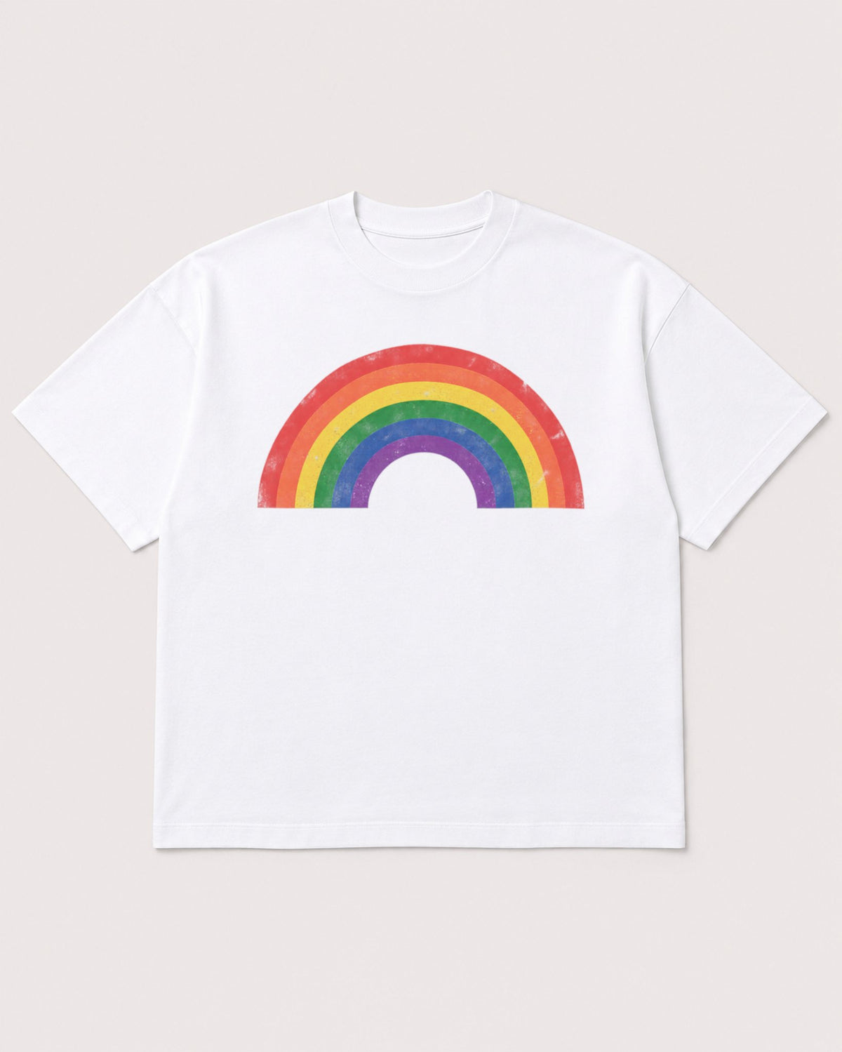 Mockup Boxy Heavyweight Tee White product