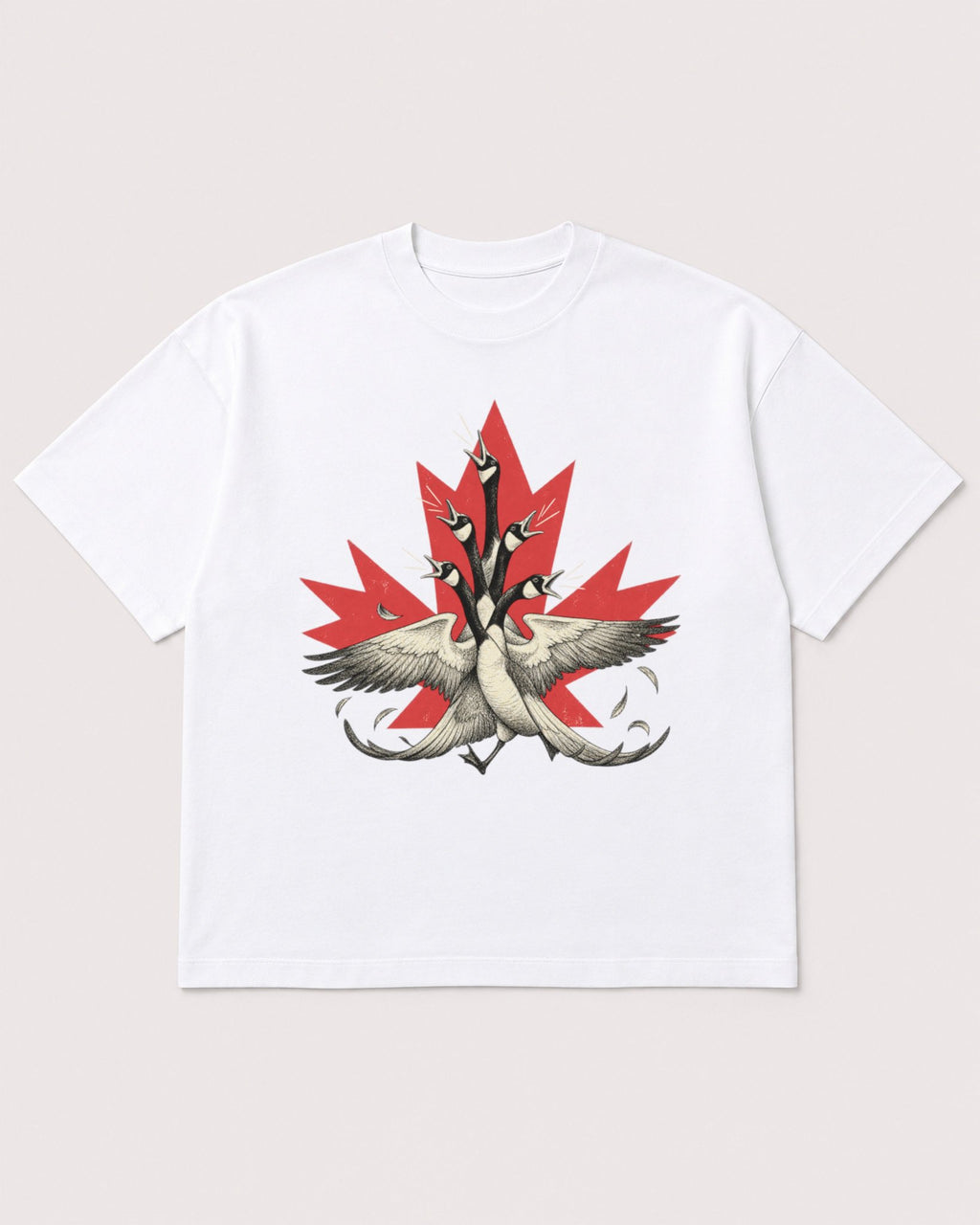 Mockup Boxy Heavyweight Tee White product