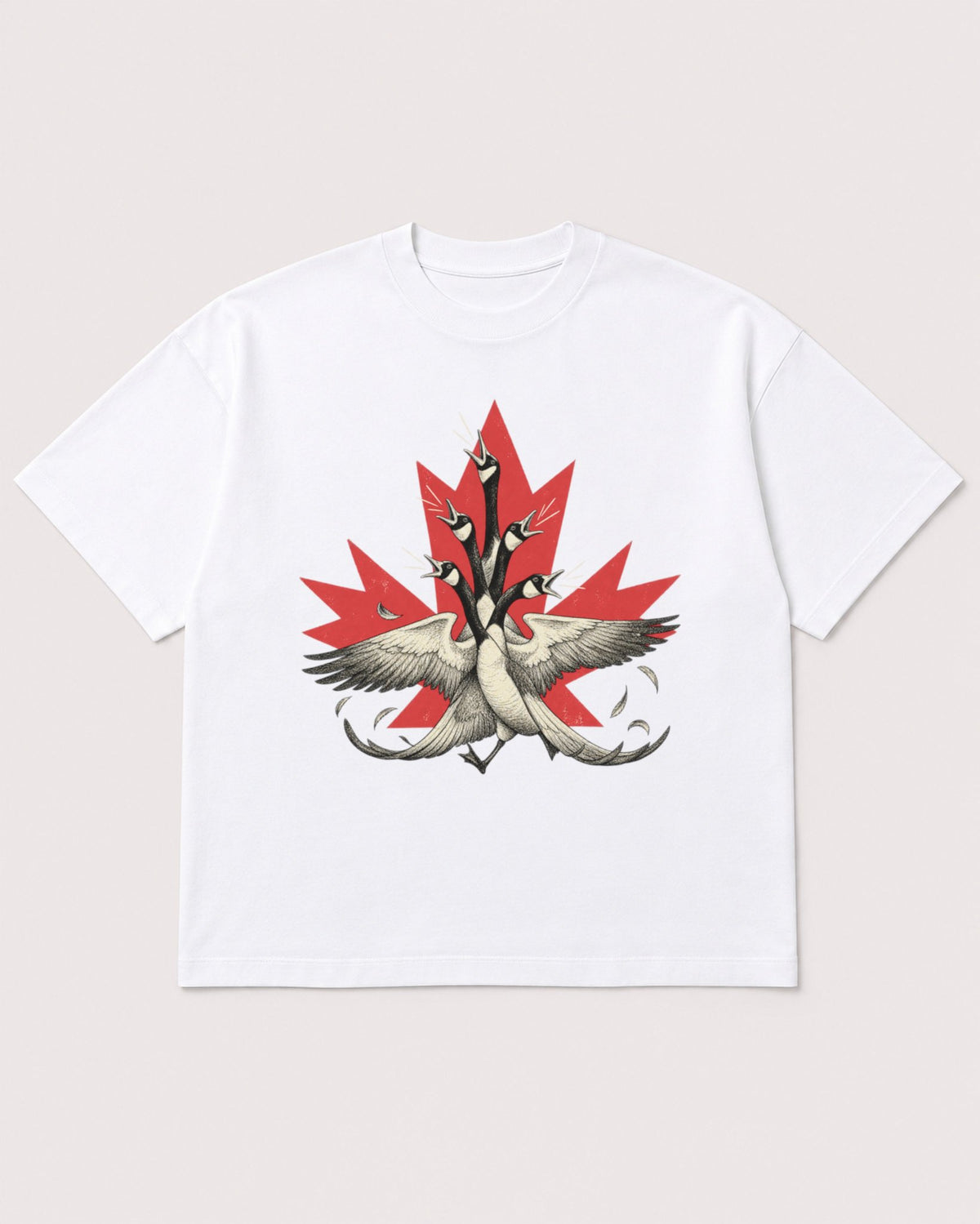 Mockup Boxy Heavyweight Tee White product